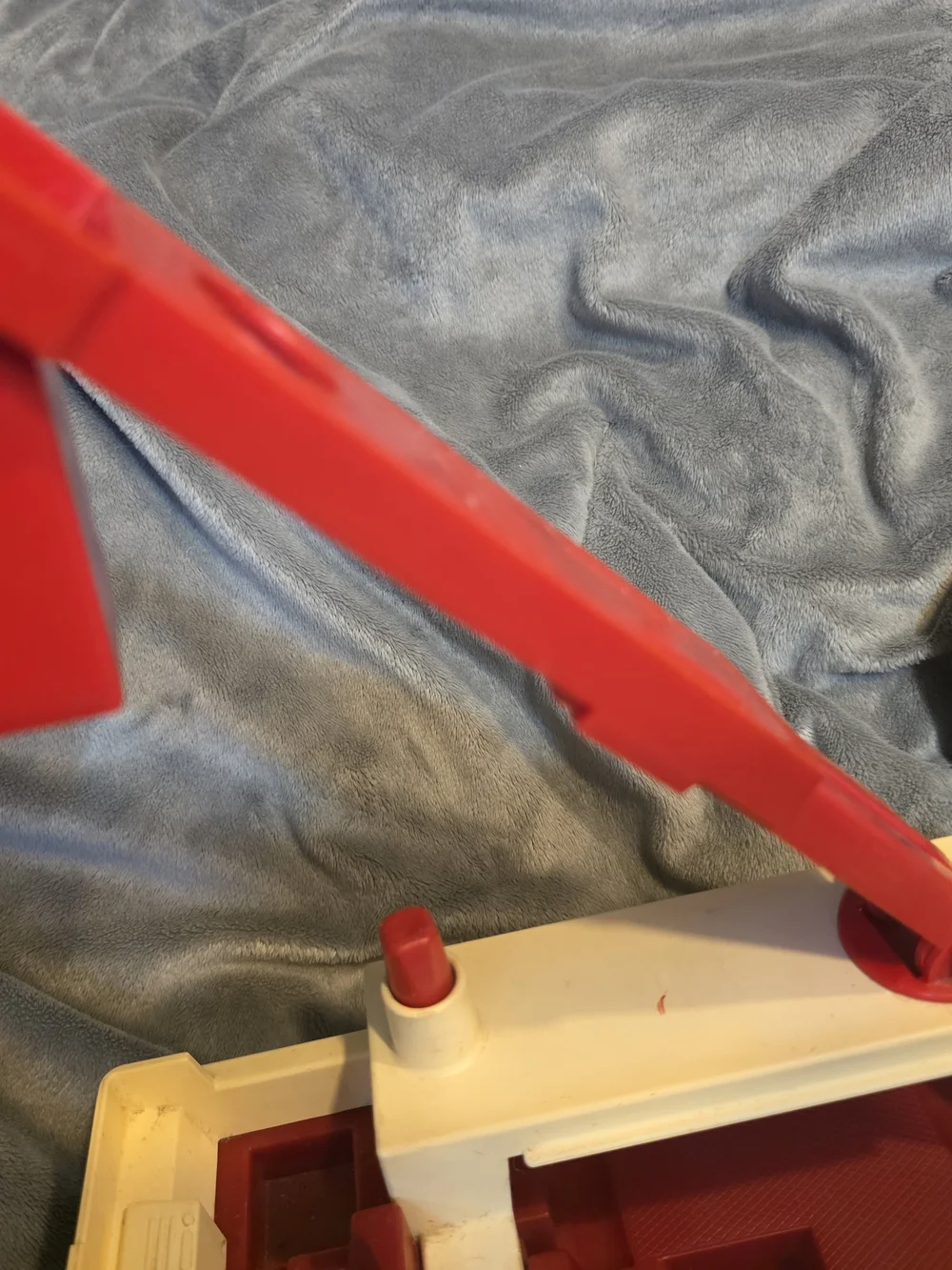 Fisher-Price Rescue Truck Toy- Vintage- Red and Cream